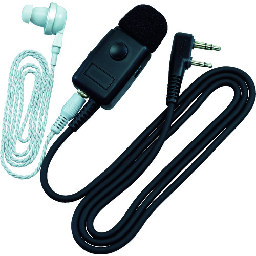 トラスコ中山 ケンウッド イヤホン付きクリップマイクロフォン 395-3726(ご注文単位1個)【直送品】