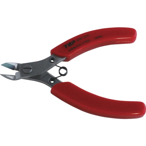 >トラスコ中山 TOP エレクトロニッパ 100mm(ご注文単位1個)【直送品】