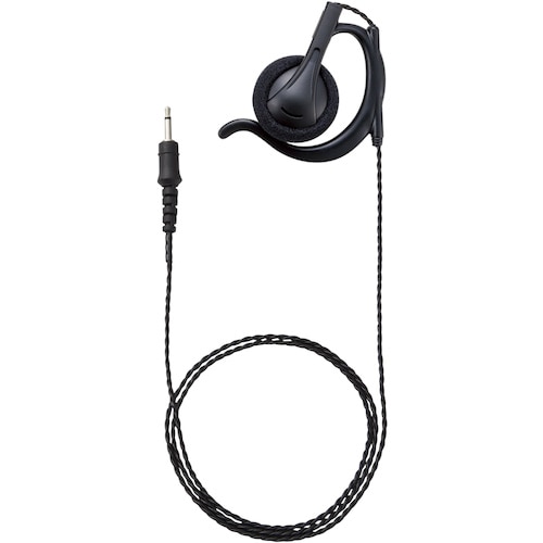 トラスコ中山 八重洲無線 タイピンマイク用イヤピース 耳かけ付き大型オープンエアー型(ご注文単位1個)【直送品】