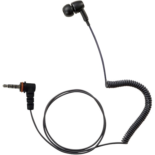 トラスコ中山 八重洲無線 イヤピース インイヤーフィット型(伸縮するカールコードタイプ)(ご注文単位1個)【直送品】