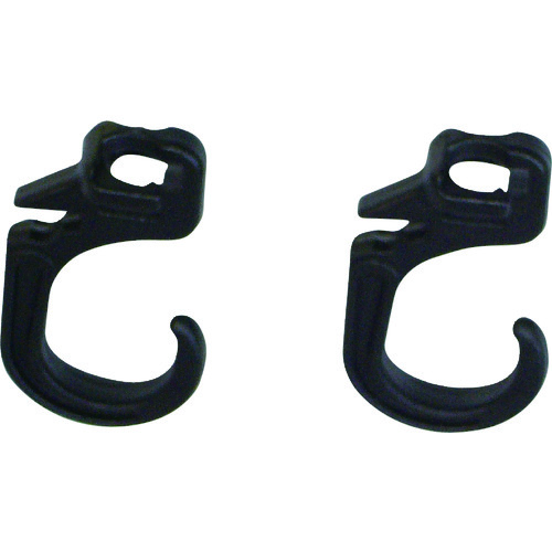 トラスコ中山 TRUSCO イージーロープ用フック 2個入(ご注文単位1袋)【直送品】