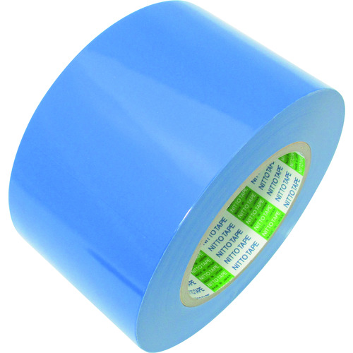 トラスコ中山 日東エルマテ ラインテープ E-SD(BC) 0.16mm×100mm×50m 青(ご注文単位1巻)【直送品】