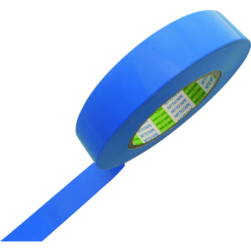 トラスコ中山 日東エルマテ ラインテープ E-SD(BC) 0.16mm×25mm×50m 青(ご注文単位1巻)【直送品】