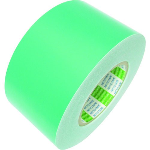 トラスコ中山 日東エルマテ ラインテープ E-SD(BC) 0.16mm×75mm×50m 緑(ご注文単位1巻)【直送品】