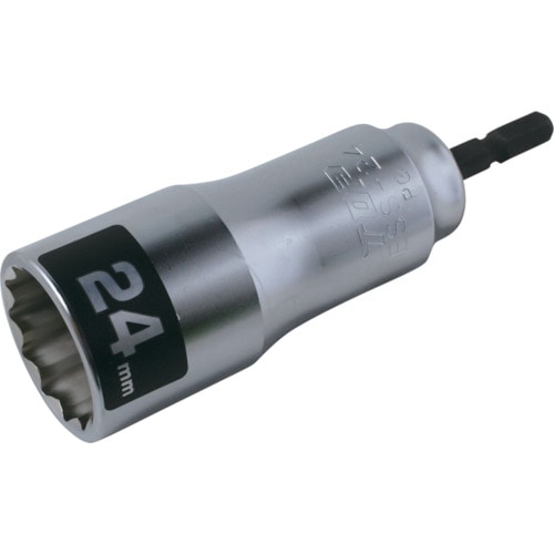 トラスコ中山 TOP 電動ドリル用12角ソケット 24mm(ご注文単位1個)【直送品】