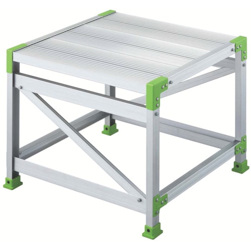 トラスコ中山 ハセガワ エコシリーズ作業台 1段 0.5m(ご注文単位1台)【直送品】