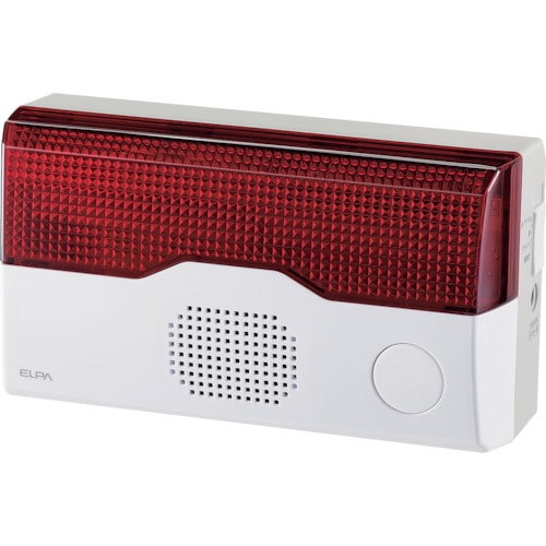 トラスコ中山 ELPA ワイヤレスチャイムフラッシュ受信器(ご注文単位1台)【直送品】