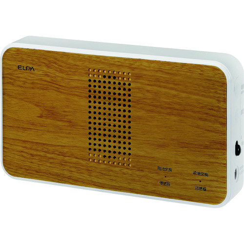 トラスコ中山 ELPA ワイヤレスチャイムチーク調受信器(ご注文単位1個)【直送品】