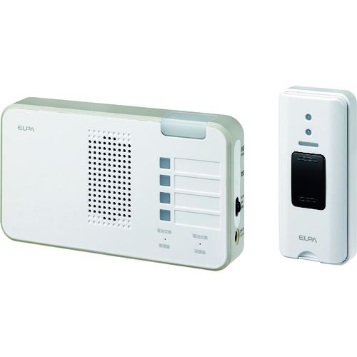 トラスコ中山 ELPA ワイヤレスチャイムランプ付セット(ご注文単位1個)【直送品】