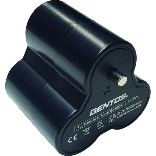 トラスコ中山 GENTOS 専用充電池 EX-00CB(ご注文単位1個)【直送品】