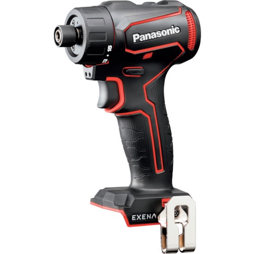 トラスコ中山 EXENA 充電ドリルドライバー ビットタイプ(赤)(本体のみ) (ご注文単位1台)【直送品】