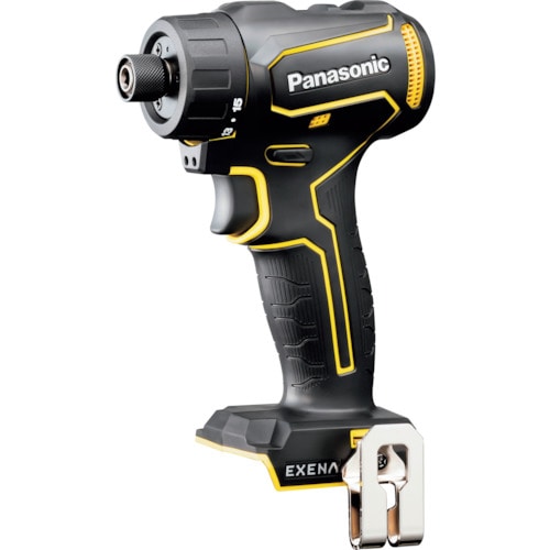 トラスコ中山 EXENA 充電ドリルドライバー ビットタイプ(黄)(本体のみ) (ご注文単位1台)【直送品】