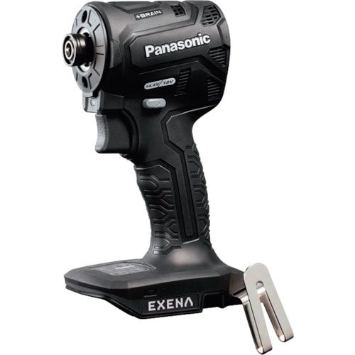 トラスコ中山 EXENA 充電インパクトドライバー 本体のみ 黒(ご注文単位1台)【直送品】