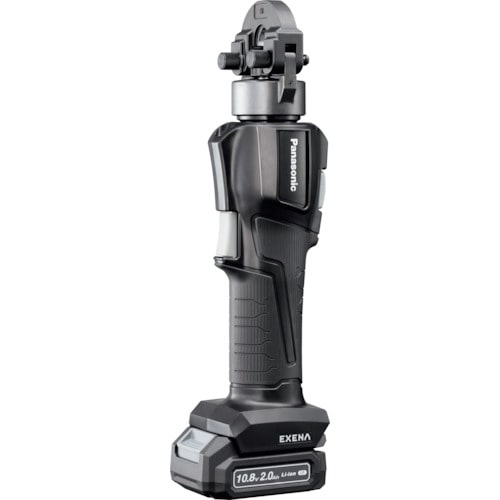 トラスコ中山 EXENA 充電圧着器 黒               （ご注文単位1台）【直送品】