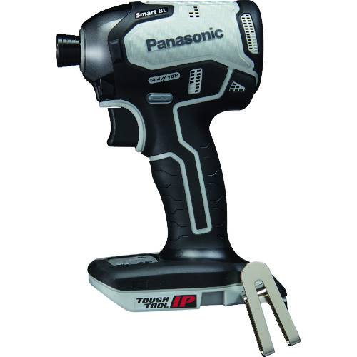トラスコ中山 Panasonic デュアル インパクトドライバー 本体のみ グレー(ご注文単位1台)【直送品】