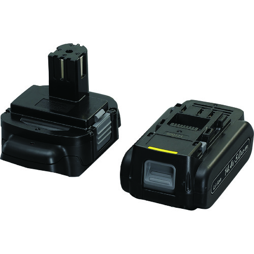 トラスコ中山 Panasonic 充電器 電池アダプタ 14.4V5.0Ah電池セット(ご注文単位1個)【直送品】
