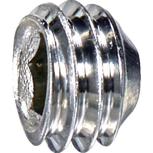 トラスコ中山 TRUSCO 六角穴付止めねじ くぼみ先 ステンレス M6×4 20本入(ご注文単位1パック)【直送品】