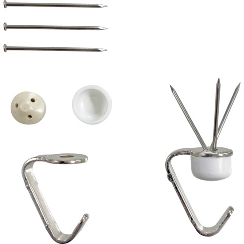 トラスコ中山 福井金属工芸 天井フック F-0413(ご注文単位1パック)【直送品】