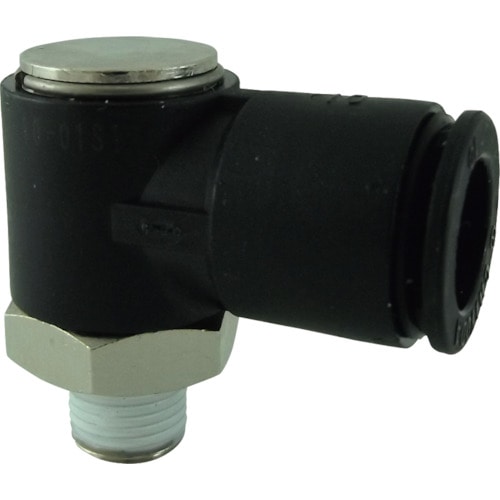 トラスコ中山 チヨダ ファイブシングルバンジョー 10mm・R1/8（ご注文単位1個）【直送品】