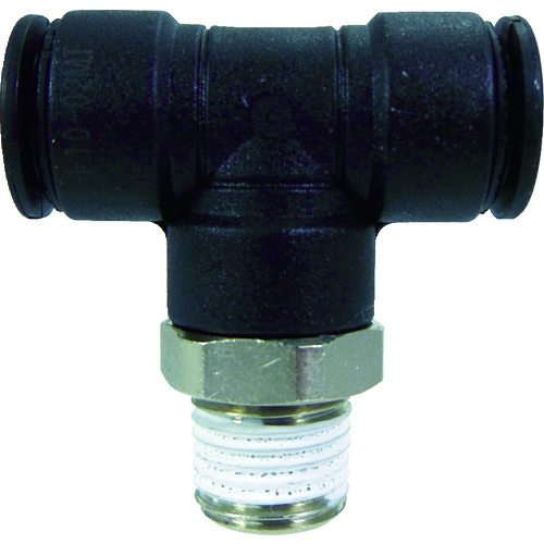 トラスコ中山 チヨダ ファイブメイルブランチティ 10mm・R1/4（ご注文単位1個）【直送品】