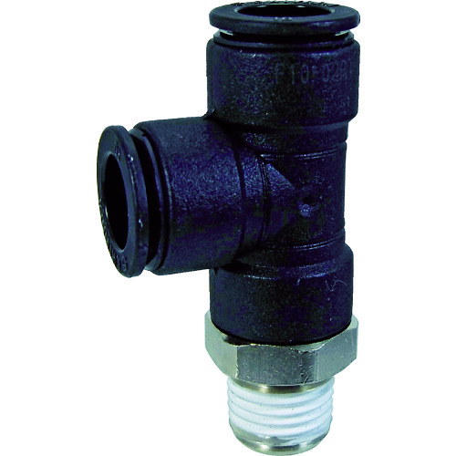 トラスコ中山 チヨダ チューブ継手 ファイブメイルランティ 10mm・R1/4（ご注文単位1個）【直送品】