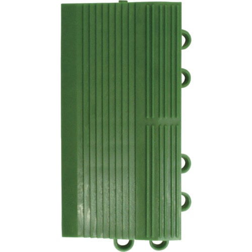 トラスコ中山 コンドル エバック 屋外用マット ライナーハードマット 縁駒M 緑（ご注文単位1枚）【直送品】