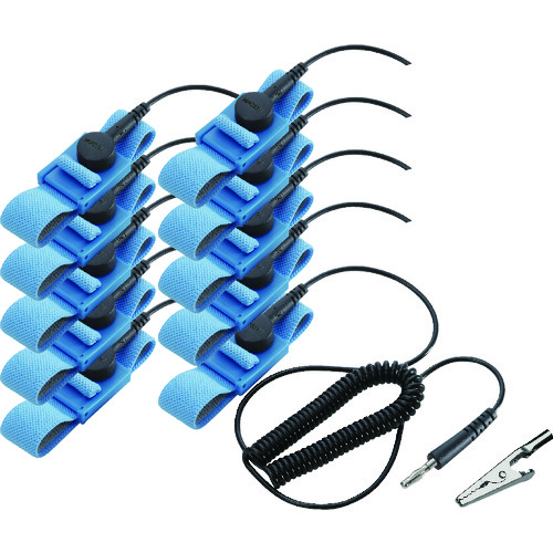 トラスコ中山 HOZAN リストストラップ(1個=10個入1袋)(ご注文単位1袋)【直送品】