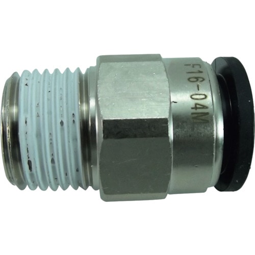 トラスコ中山 チヨダ ファイブメイルコネクタ 16mm・R1/2(ご注文単位1個)【直送品】