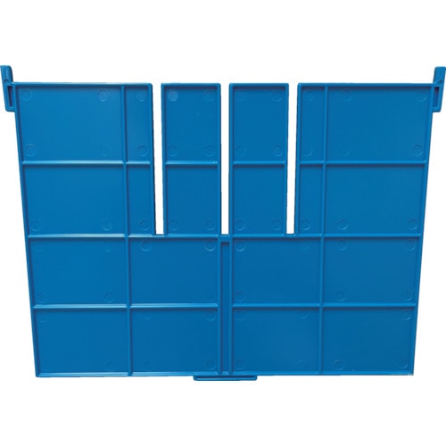 トラスコ中山 DIC F型コンテナF-17用短手用仕切板 外寸：243×183 青（ご注文単位1枚）【直送品】