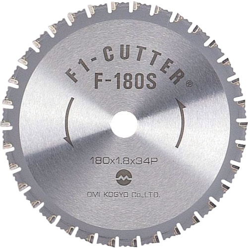 トラスコ中山 大見 F1カッター スティール用 180mm(ご注文単位1枚)【直送品】