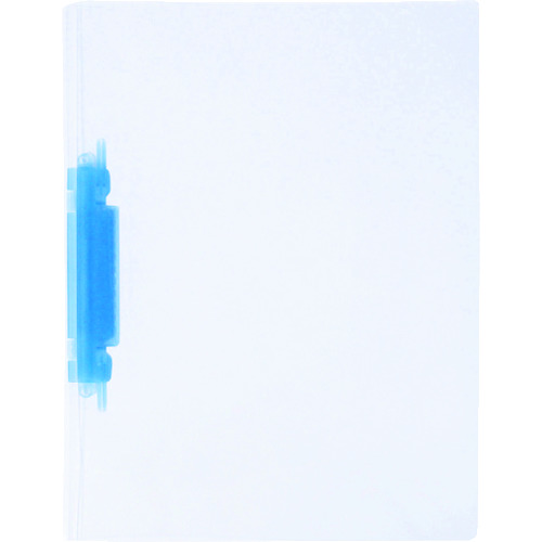 トラスコ中山 リヒト フラットファイル A4ルーパーファイル(タテ型2穴)(5冊入) 青（ご注文単位1パック）【直送品】