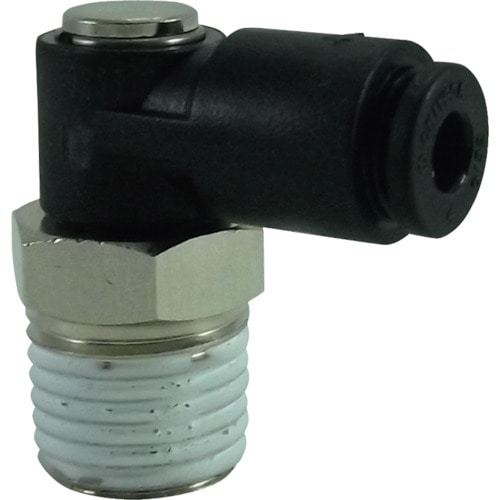 トラスコ中山 チヨダ ファイブシングルバンジョー 4mm・R1/4(ご注文単位1個)【直送品】