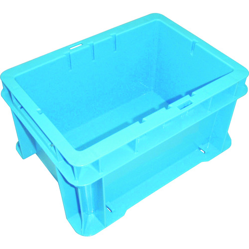 トラスコ中山 TRUSCO F型エコキャップ再生コンテナ 5L ライトブルー(ご注文単位1個)【直送品】