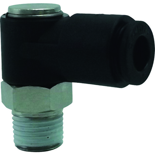 トラスコ中山 チヨダ ファイブシングルバンジョー 6mm・R1/8(ご注文単位1個)【直送品】