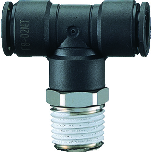 トラスコ中山 チヨダ ファイブメイルブランチティ 8mm・R1/4(ご注文単位1個)【直送品】