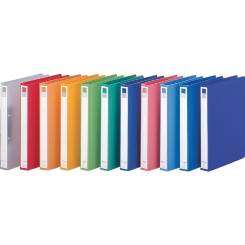 トラスコ中山 リヒト A4/Sリングファイル 青　855-9646（ご注文単位1冊）【直送品】