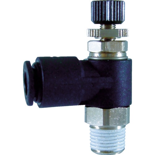 トラスコ中山 チヨダ ファイブスピードコントローラαメーターイン8mm・R1/8(ご注文単位1個)【直送品】