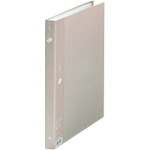 トラスコ中山 プラス 88430)クリアーファイル40P FC-124EL A4S グレー(ご注文単位1冊)【直送品】