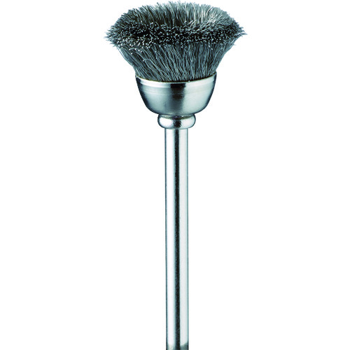 トラスコ中山 ミニモ 金属ブラシ カップ ステンレス φ14 (10本入)(ご注文単位1パック)【直送品】