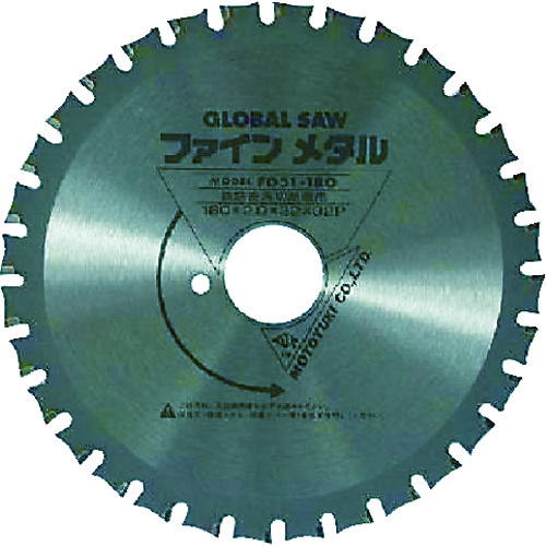 トラスコ中山 モトユキ グローバルソー 鉄筋用 379-2919(ご注文単位1枚)【直送品】