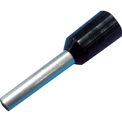 トラスコ中山 DST フェルール端子(100個入り)黒 352-7797(ご注文単位1袋)【直送品】