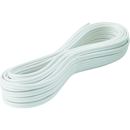 トラスコ中山 正和電工 平行線 VFFビニールコード 15m 白（ご注文単位1巻）【直送品】