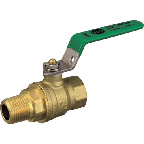 トラスコ中山 オンダ製作所 FF3型 フルボアボールバルブ R1×Rc1(ご注文単位1個)【直送品】