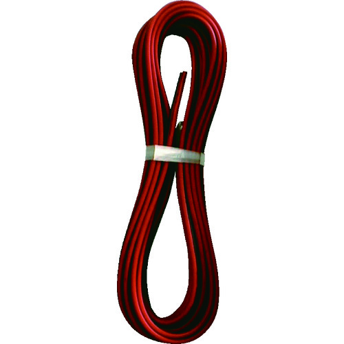 トラスコ中山 正和電工 異色平行線 VFFビニールコード 5m 赤/黒(ご注文単位1巻)【直送品】