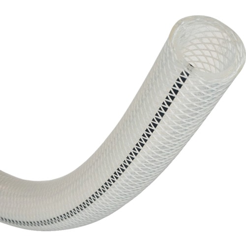 トラスコ中山 トヨックス 帯電防止フッ素ホース(耐薬品・食品用) トヨフッソEホース 内径12mm×外径18mm 長さ5m FFE-12-5(ご注文単位1巻)【直送品】