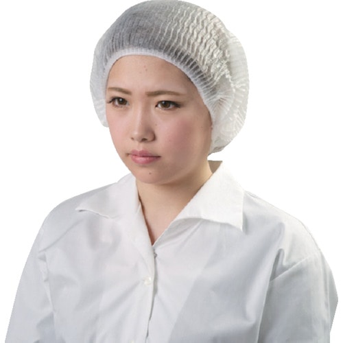 トラスコ中山 東京メディカル パラキャップ 100枚入 ホワイト(ご注文単位1袋)【直送品】