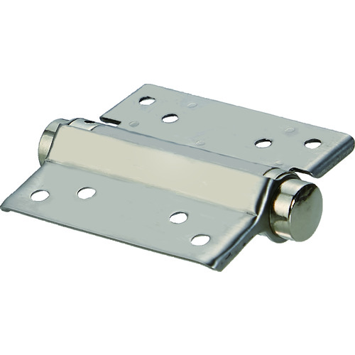 トラスコ中山 TRUSCO ステンレス製自由蝶番 片開 全長76mm (2個入)(ご注文単位1箱)【直送品】