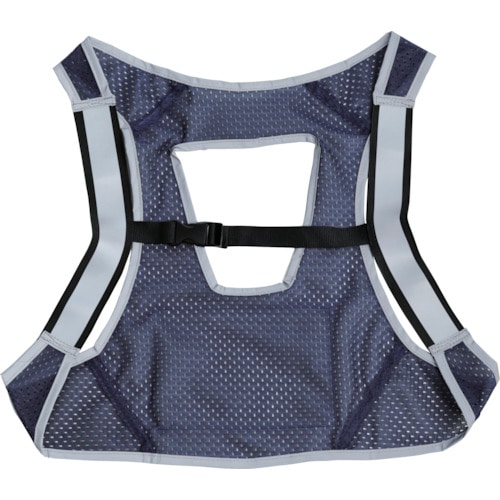 トラスコ中山 リンクサス F-H-Vフルハーネスベスト LIGHT ネイビー×シルバー フリー(ご注文単位1着)【直送品】