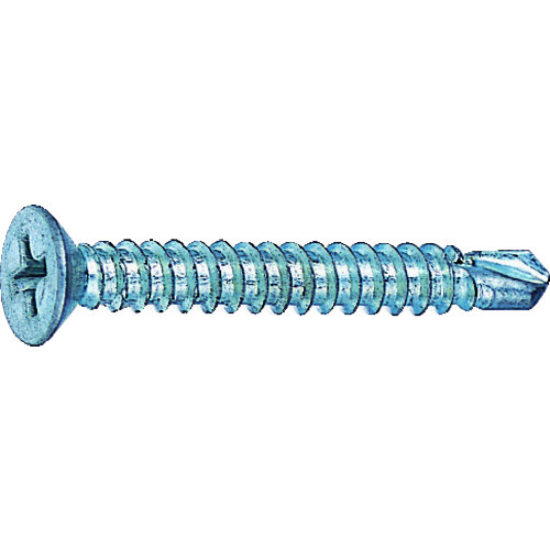 トラスコ中山 TRUSCO ドリルねじサラ 金物・サッシ用 ユニクロ M3.5X19 87本(ご注文単位1パック)【直送品】