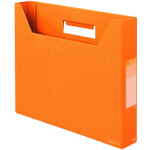 トラスコ中山 プラス 87614)ボックスファイルスリム FL-022BF A4 NVO(ご注文単位1冊)【直送品】